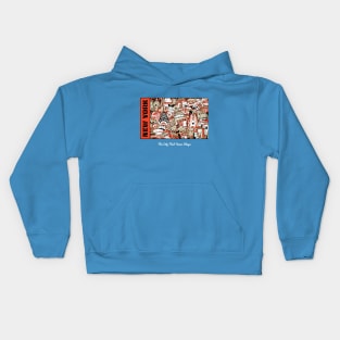 City that never sleeps Kids Hoodie